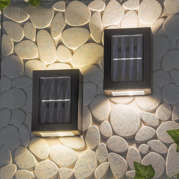 Solinaire™ | Solar Wandleuchte für Einfahrt & Garten