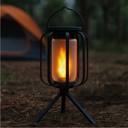 EmberGlow™ | Flammenlaterne mit Solarbetrieb